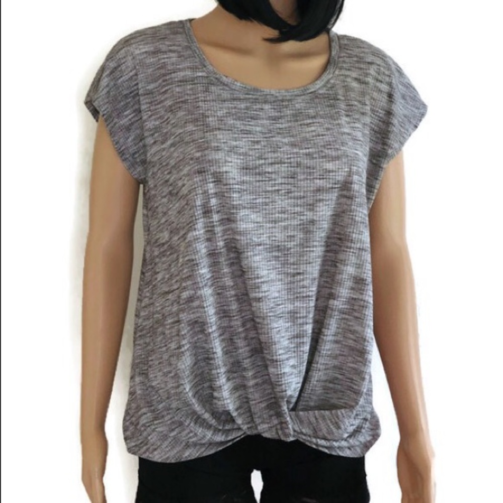 3 for $15 Jane and Delaney gray blouse.